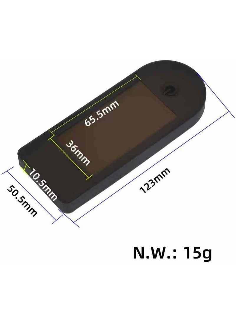 Dashboard cover for Xiaomi Electric Scooter 4 Lite 2nd Display Protective Silicone Case for 4 Lite (2nd Generation) Waterproof Dashboard - Image 3